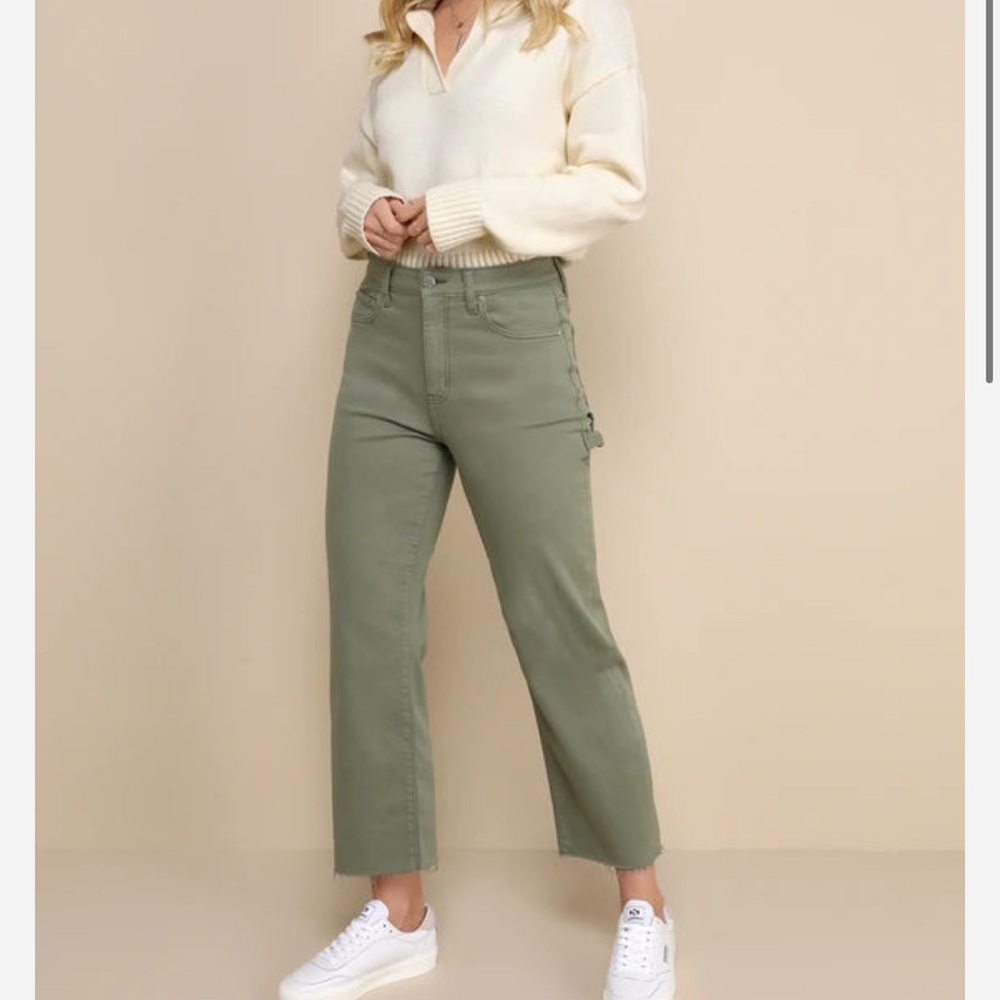 Daze Utility style wide leg pants